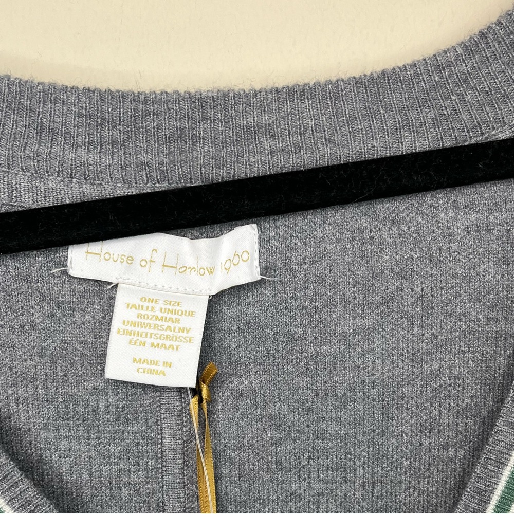NWT House of Harlow 1960 Poncho Size -OSFM - Picture 8 of 12